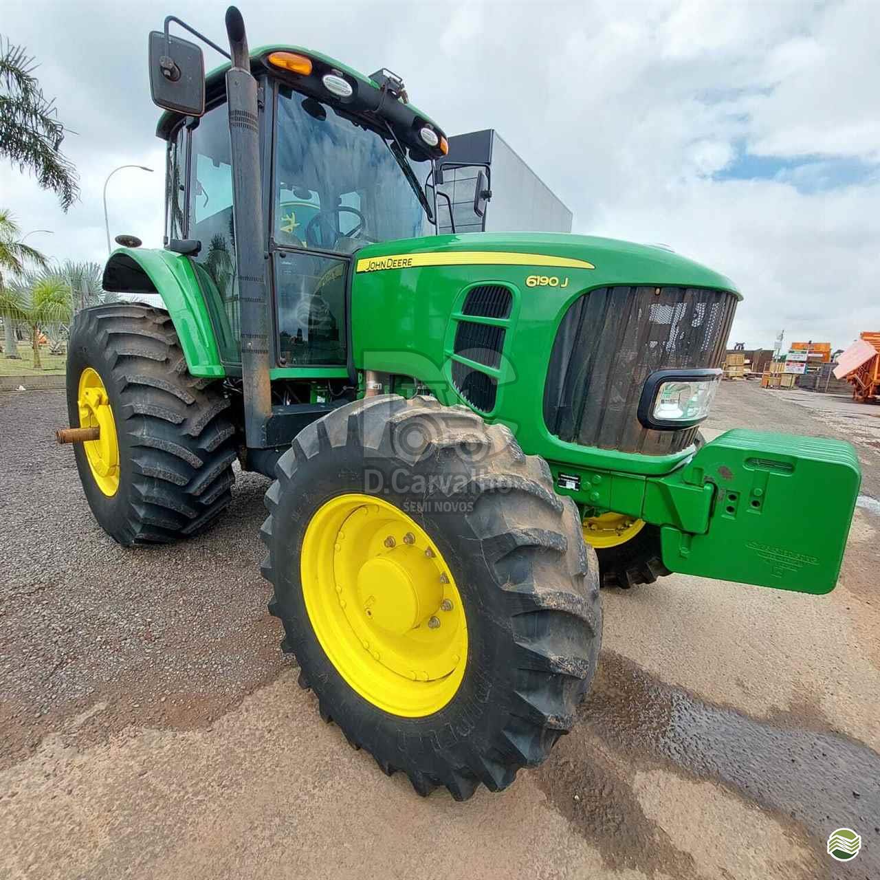 TRATOR JOHN DEERE JOHN DEERE 6190J Tração 4x4 D. Carvalho - John Deere ARACATUBA SÃO PAULO SP